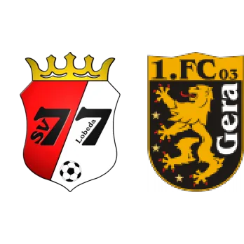 (C) SV Lobeda 77 <span class="nowrap bold mx-1">6 : 0</span> JFC Gera (D)