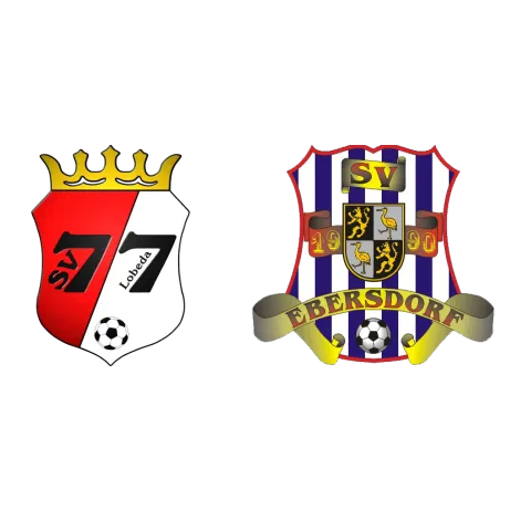(D) SV Lobeda 77 <span class="nowrap bold mx-1">0 : 2</span> SV 1990 Ebersdorf