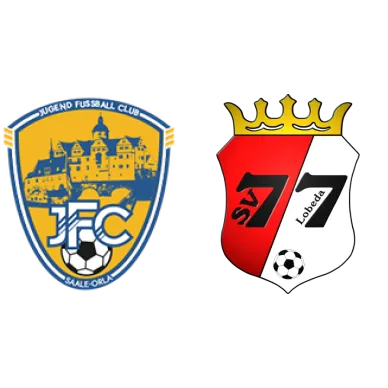 (C) JFC Saale-Orla <span class="nowrap bold mx-1">5 : 2</span> SV Lobeda 77