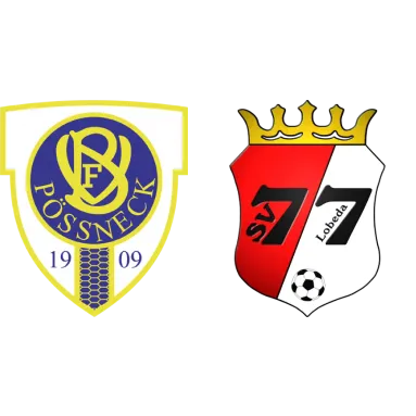 (1M) VfB 09 Pößneck <span class="nowrap bold mx-1">2 : 0</span> SV Lobeda 77