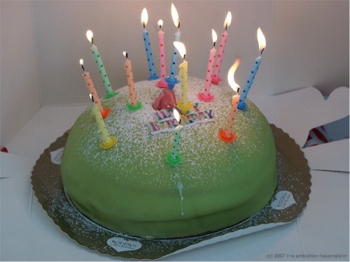 Neujahrsfeier und Geburtstagsfeier von Leon H.