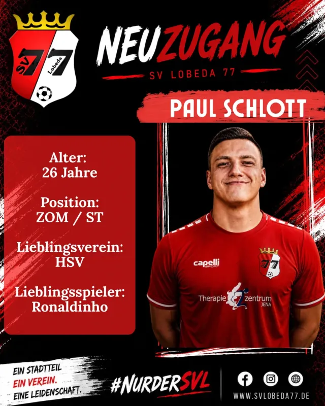 🚨 Neuzugang beim SVL 🚨