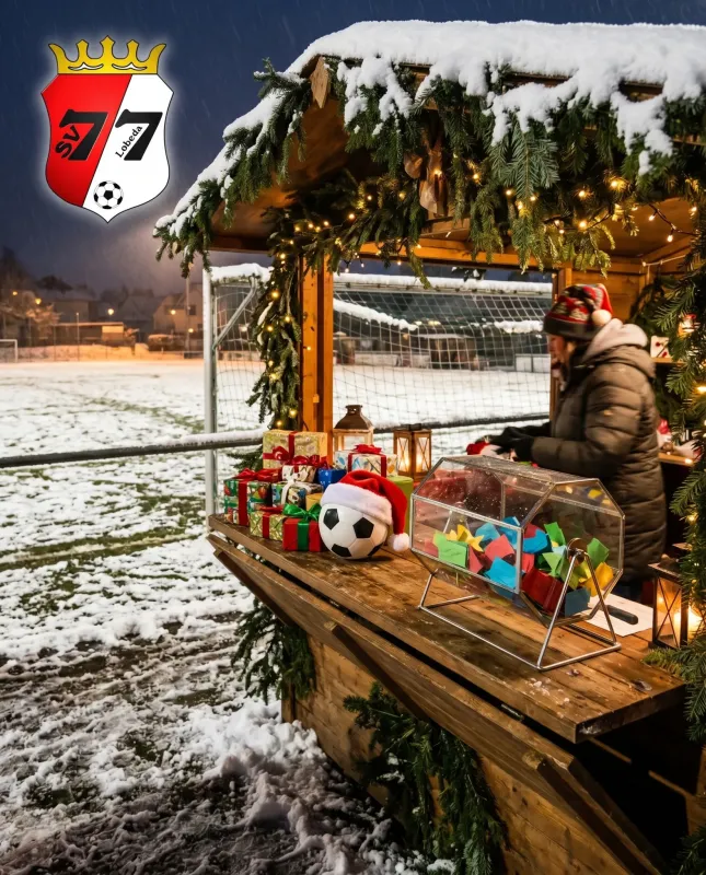🎄 12.12. = Weihnachtsmarkt-Zauber beim SV Lobeda 77! ✨⚽