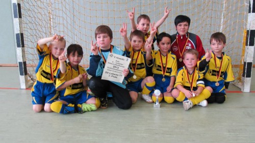 G-Junioren mit Platz 2 in Großschwabhausen...