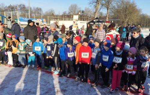 G-Junioren beim Wintercross 2015