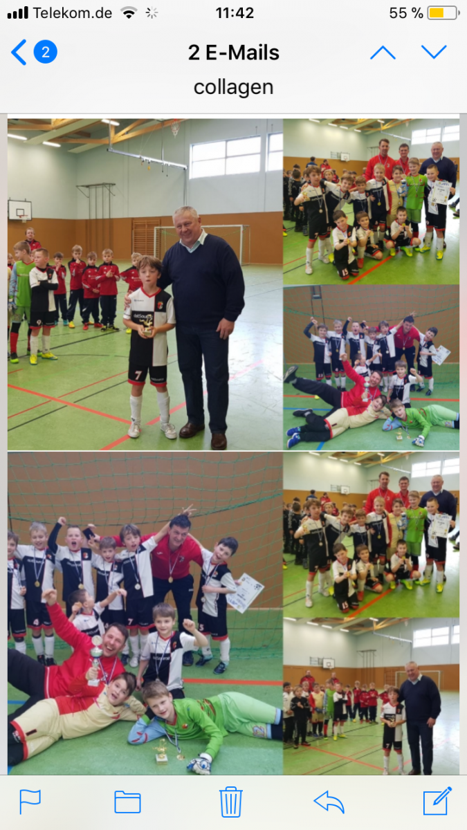 Sieger beim Silvester Turnier in Lobenstein der F Junioren