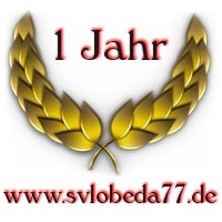 Happy Birthday "www.svlobeda77.de" !