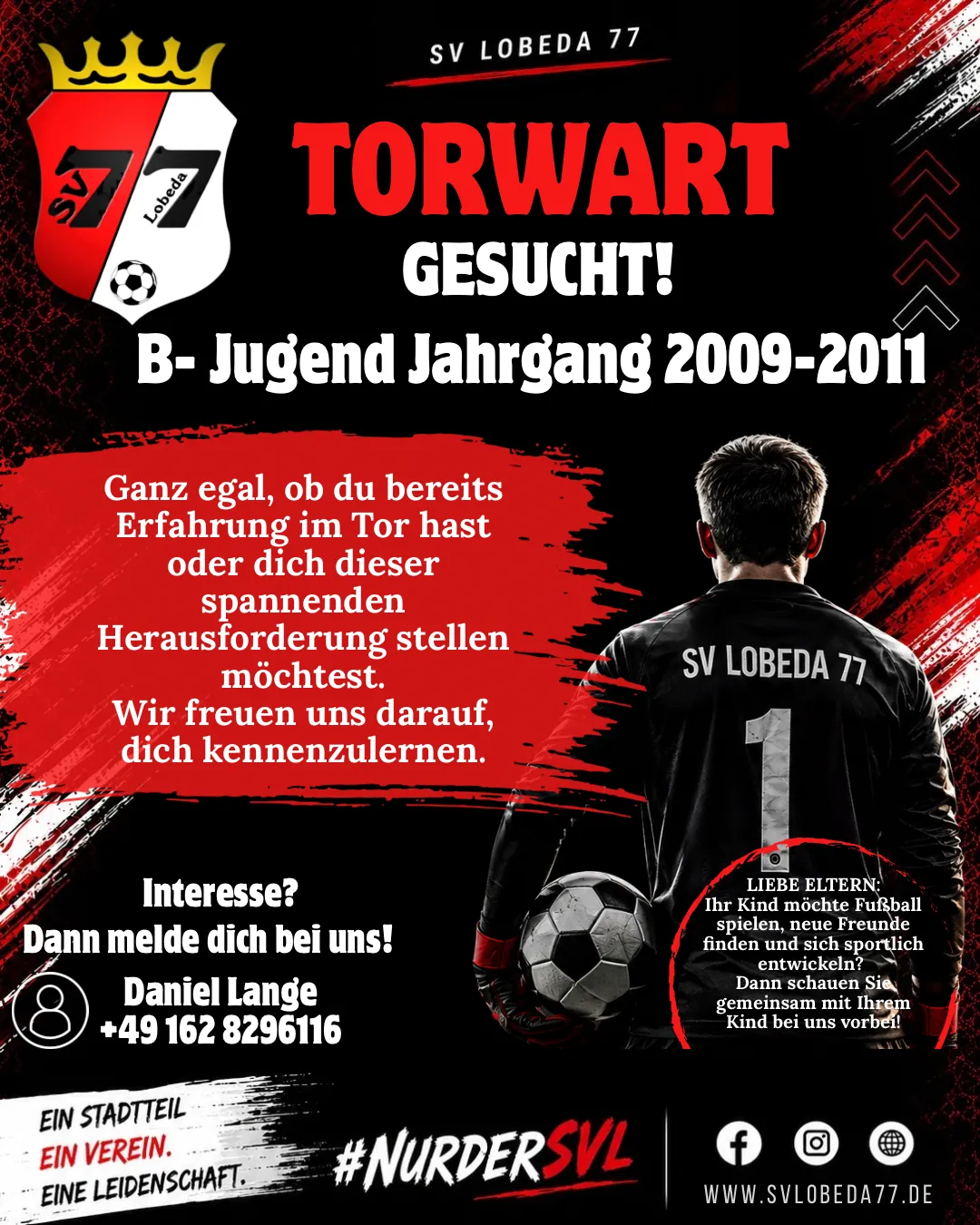 🧤 Torwart gesucht! 🧤