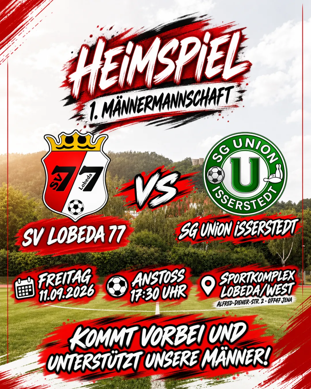 ⚽️ HEIMSPIEL AM FREITAG!⚽️