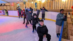 Die E2 grüßt von der Eiswelt.