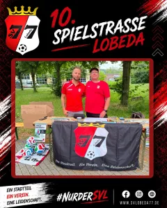SV Lobeda 77 bei der 10. Spielstraße Lobeda