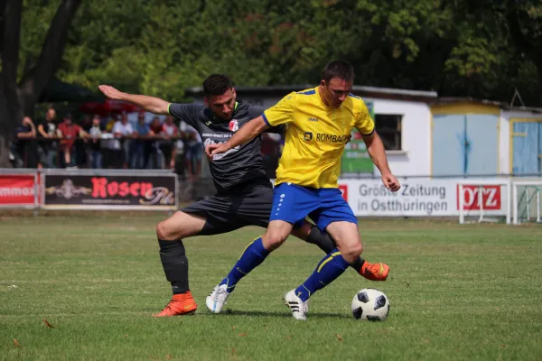 24.08.2019 VfB 09 Pößneck vs. SV Lobeda 77