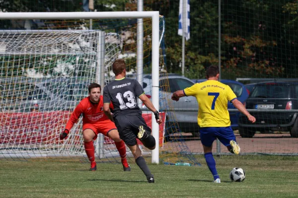 24.08.2019 VfB 09 Pößneck vs. SV Lobeda 77
