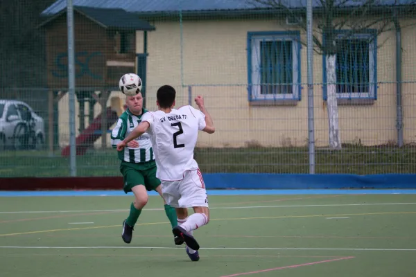 16.02.2020 SV Lobeda 77 II vs. TSG Zwackau
