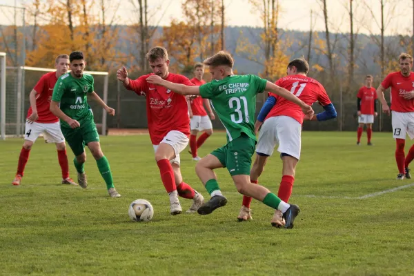 12.11.2022 SV Lobeda 77 II vs. FC Chemie Triptis