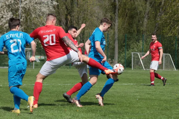 22.04.2023 SV Lobeda 77 II vs. BSG Chemie Kahla II